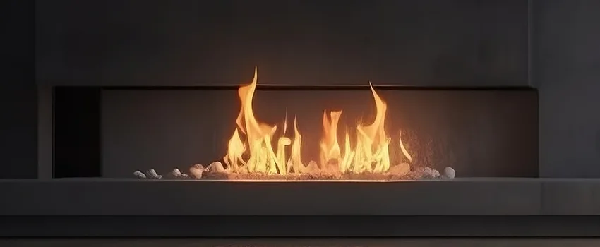 B-Vent Gas Fireplace Installation in Jollyville, TX