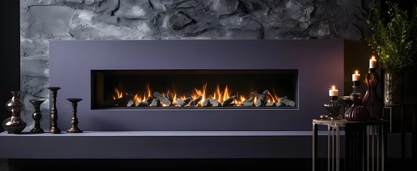 Ember Bed for Ventless Gas Fireplace in Jollyville, TX